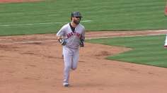 Napoli delivers big blow as Sox sweep short set