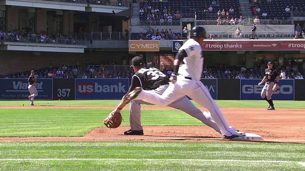 Padres win one challenge, lose another