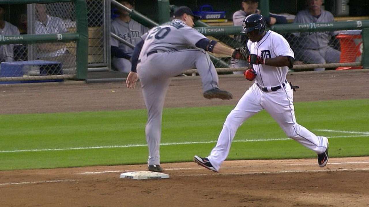 Mariners win challenge in fourth inning
