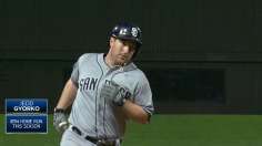 Gyorko slams Cards just before long rain delay