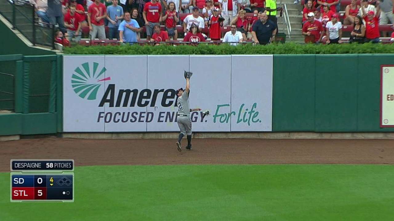 Black waiting for outfielders to emerge from pack
