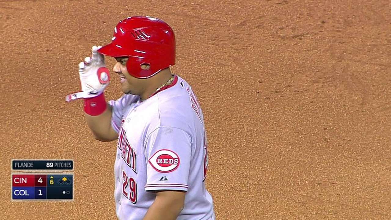 Pena brings optimism to Reds clubhouse