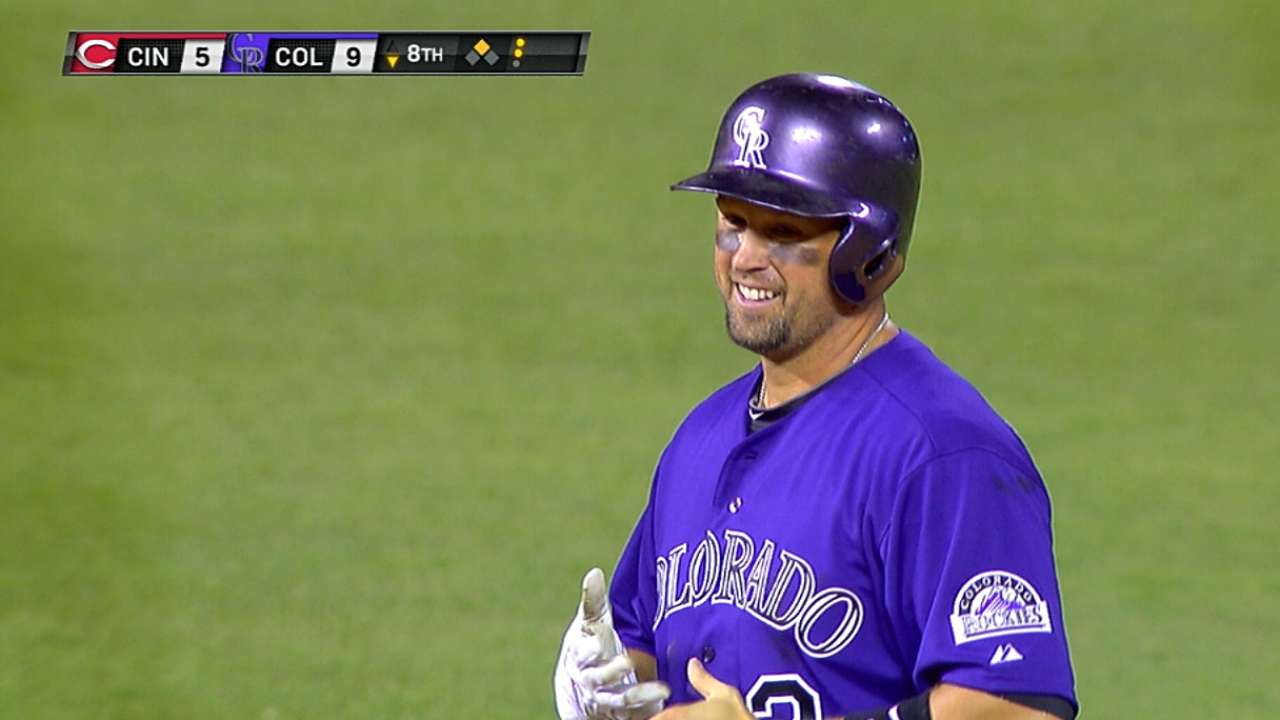 Hamstring still swollen, but Cuddyer says no DL