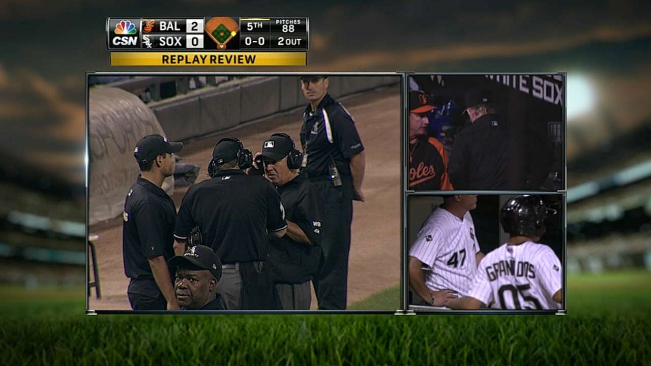 Call at home confirmed after O's challenge