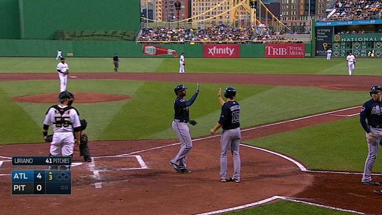J. Upton lideró paliza de Bravos sobre Bucaneros