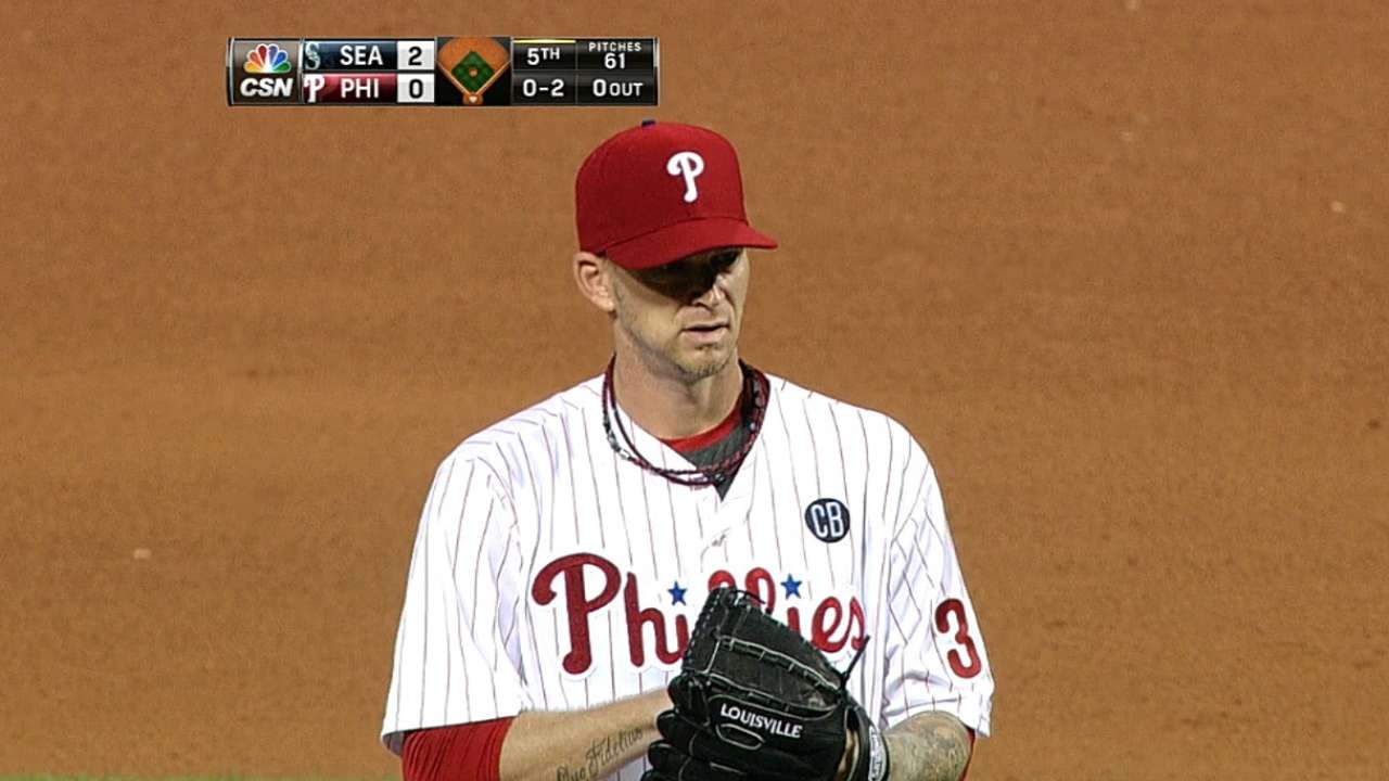 Burnett ponders future after setback for Phils