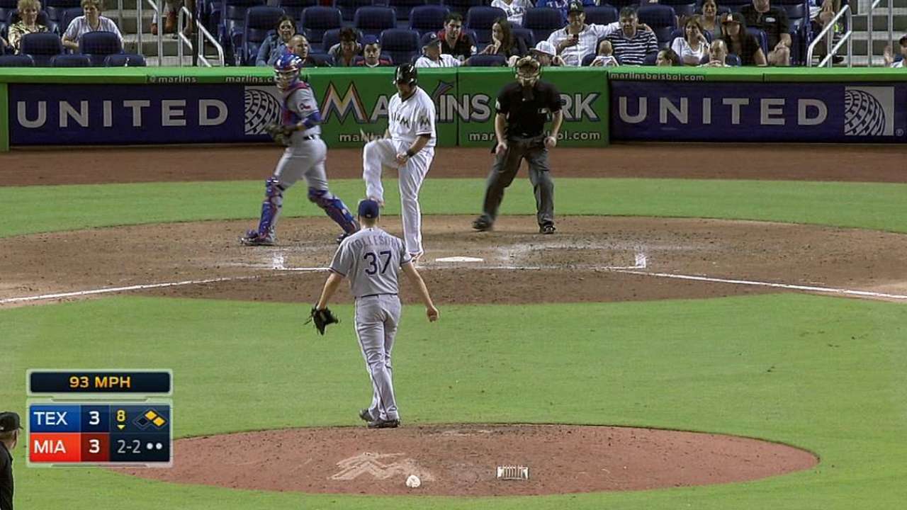 McGehee breaks bat over knee, wishes he didn't