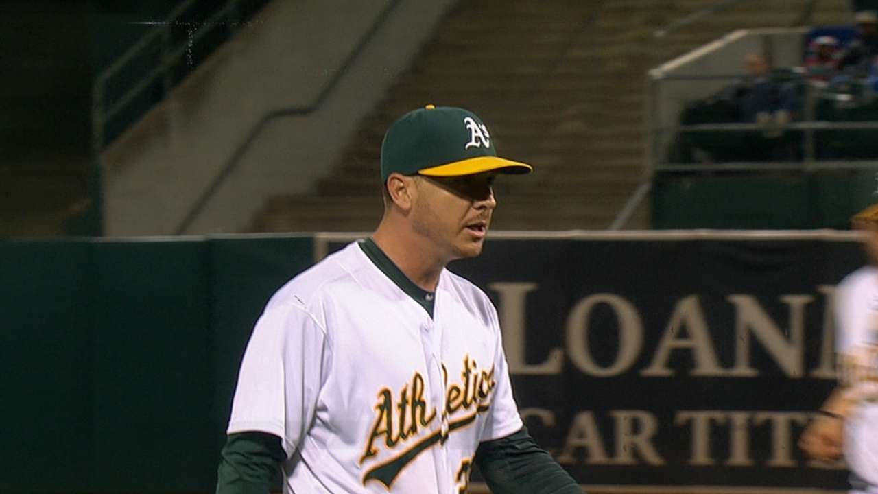 A's flip-flop Kazmir and Samardzija
