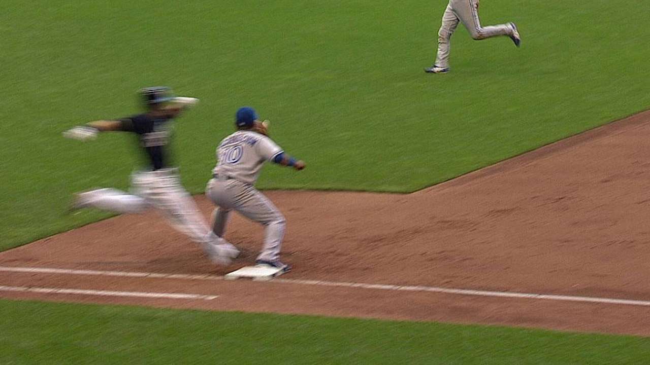 Gibbons loses challenge as safe call at first stands