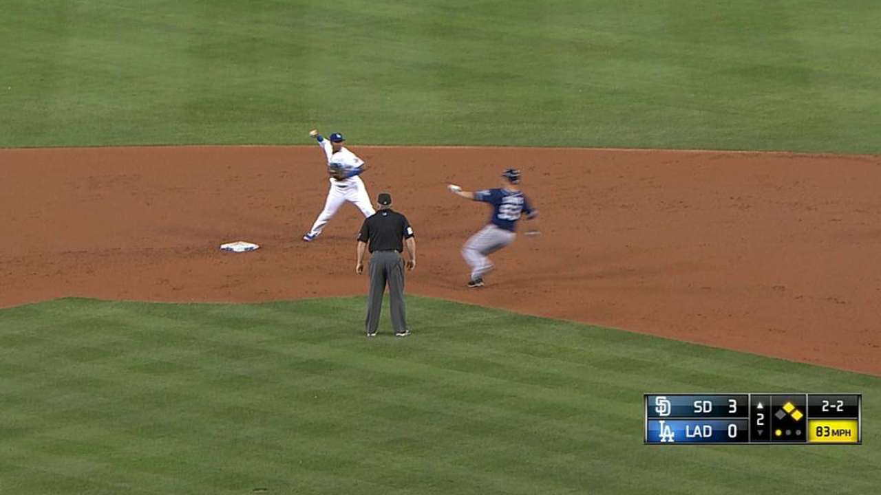 Dodgers no tuvieron respuesta contra pitcheo de S.D.