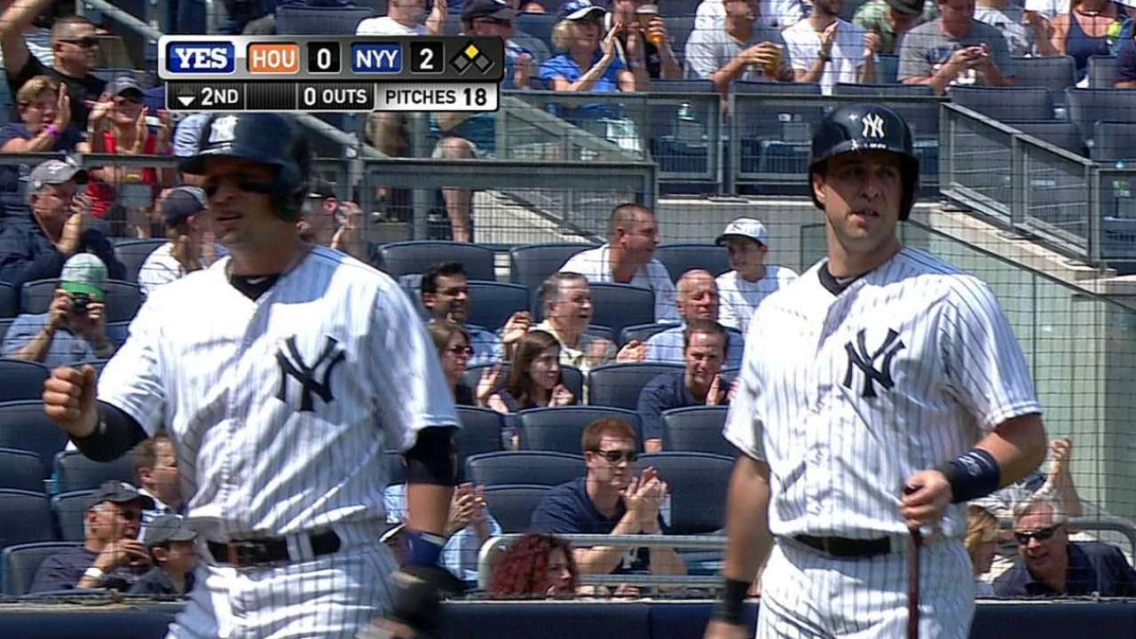 Fire starter? Yanks hold casual team meeting