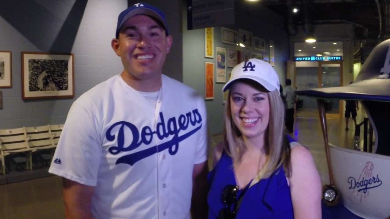 Engaged Dodgers fans enjoy 'Bucks on the Pond'