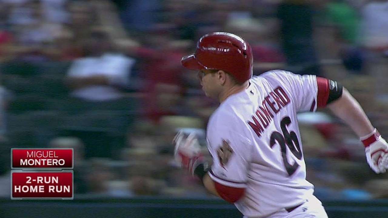 Montero, Collmenter guían a D-backs sobre Padres