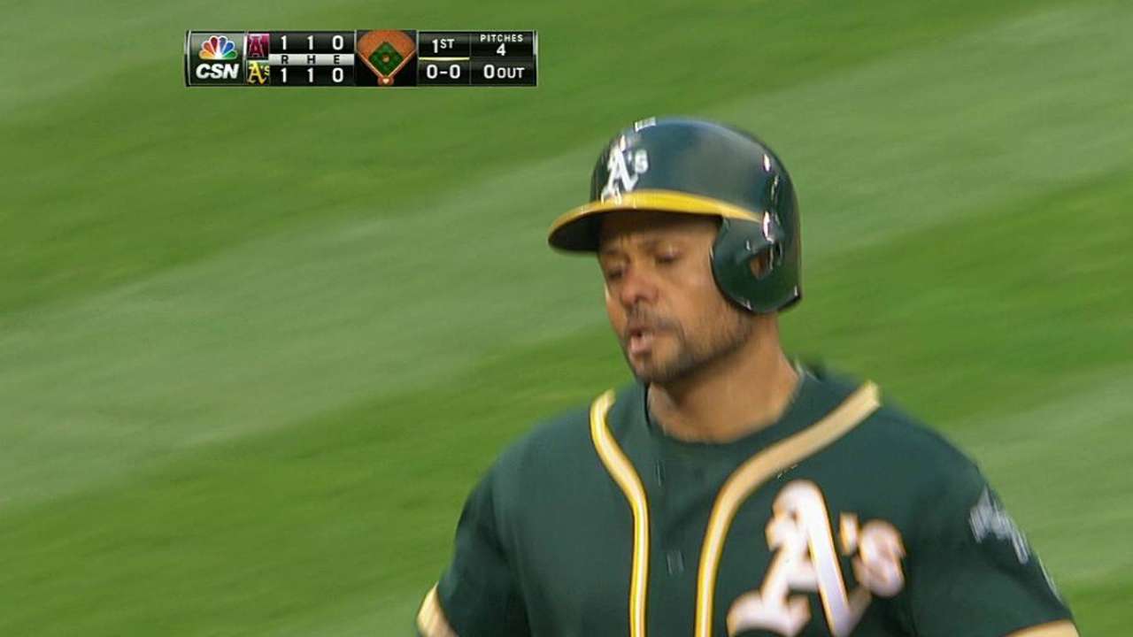 Coco proves to be driving force in A's offense