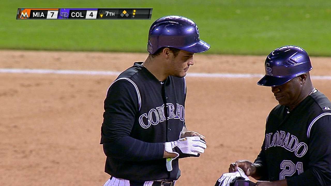 Arenado rewarded for big week with NL honor