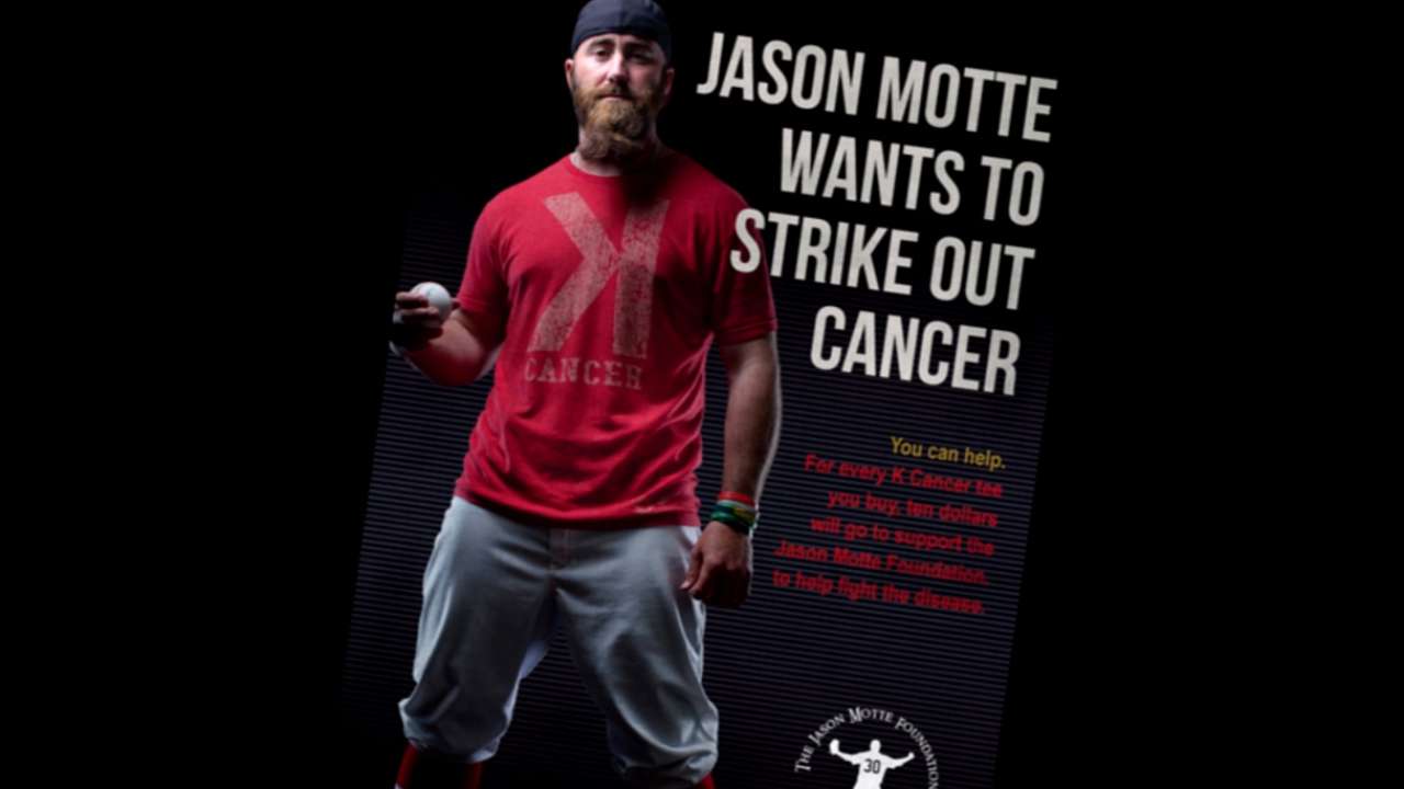 Motte Strikes Out Cancer