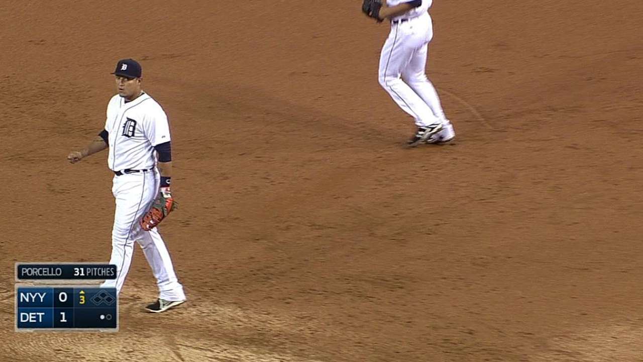 Porcello domina a Yankees y Tigres salen airosos