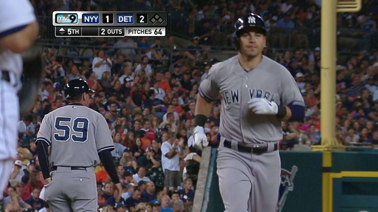 Yankees dejaron ir el primero de la serie en Detroit
