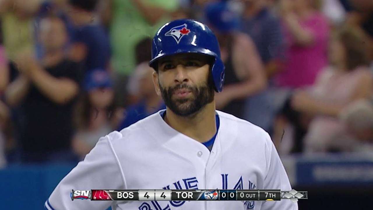 Bautista snaps slump by going deep