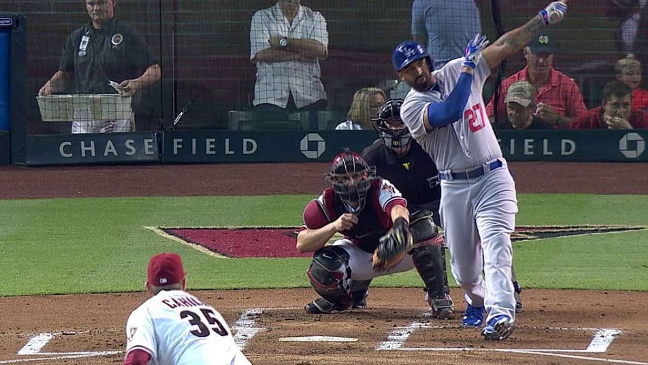 Con rally en la 6ta, Dodgers le pegan a los D-backs