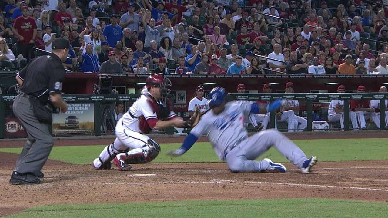 Replays help LA post six runs in Arizona