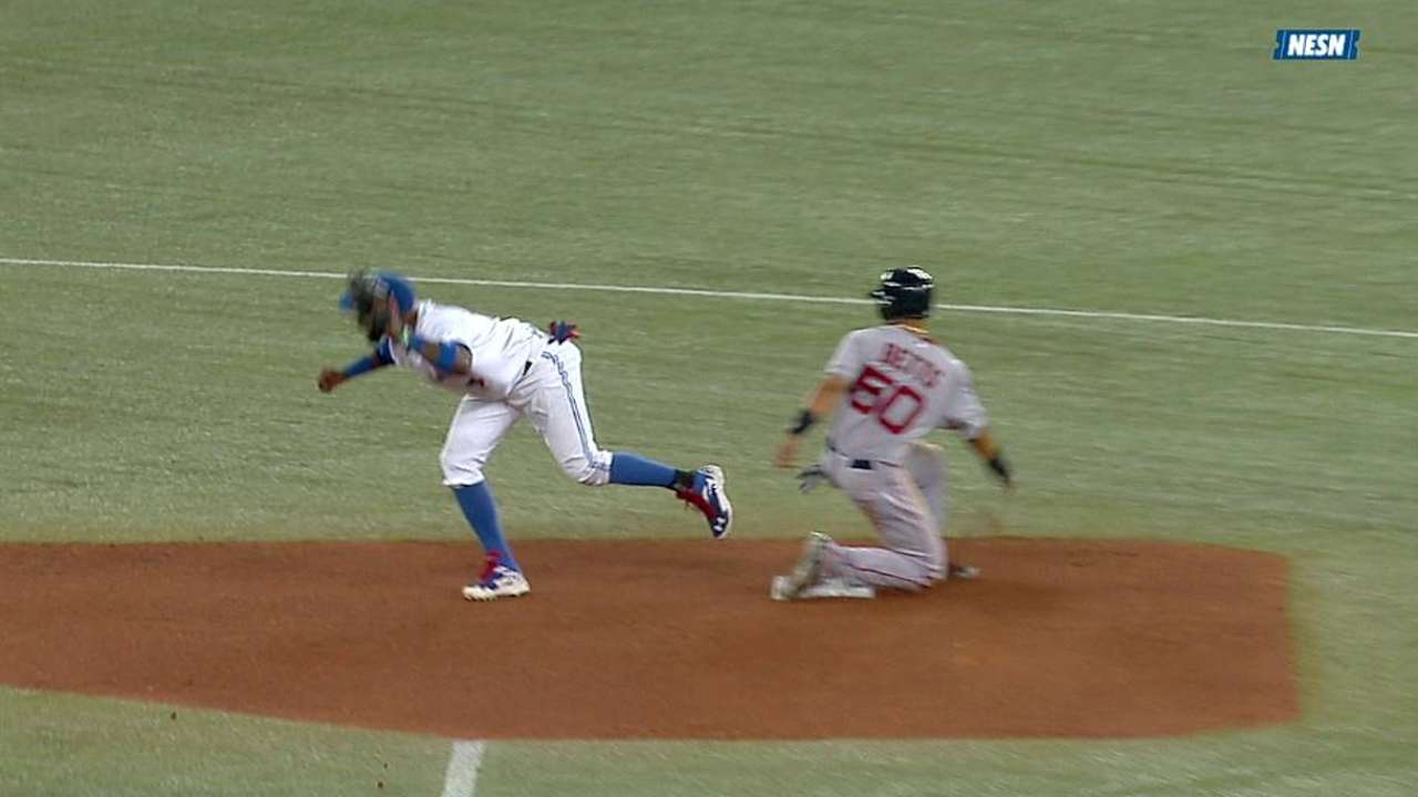 Overturned call at second pivotal in Sox's rally