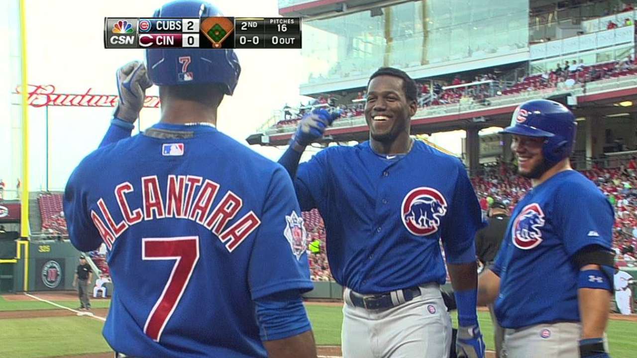 Jorge Soler pega jonrón en su primer turno en G.L.