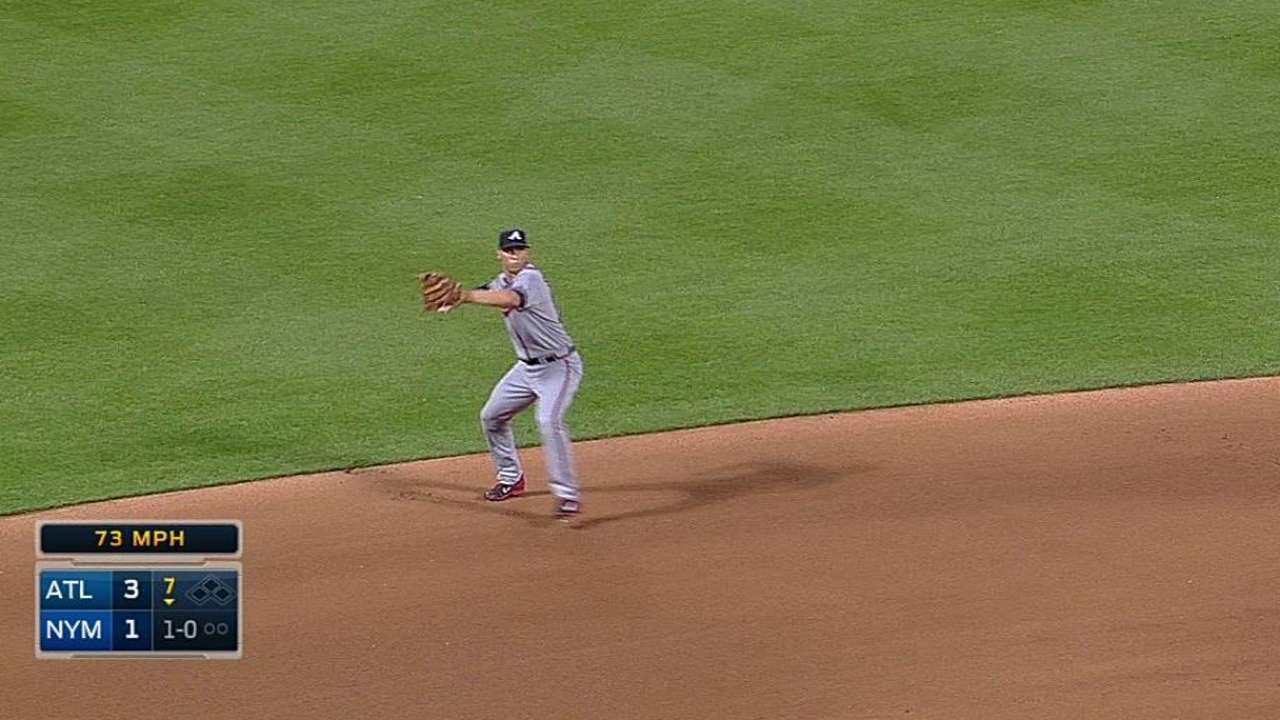 Simmons' strong throw