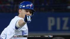 Valencia's three-run homer ends three-game skid