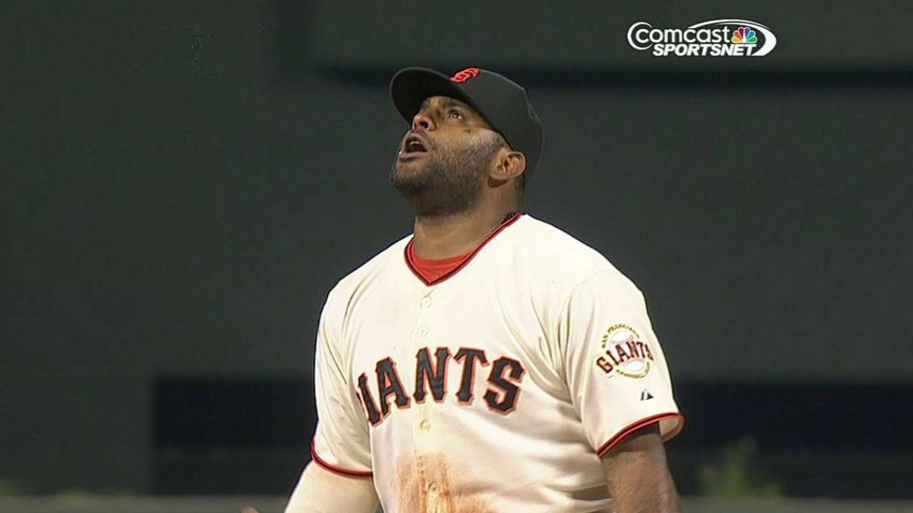 Panda's stellar stop starts DP