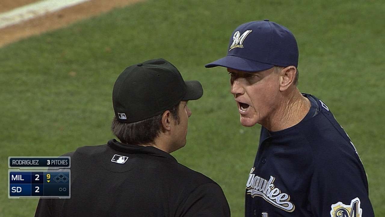 Roenicke criticizes umpire after ejection