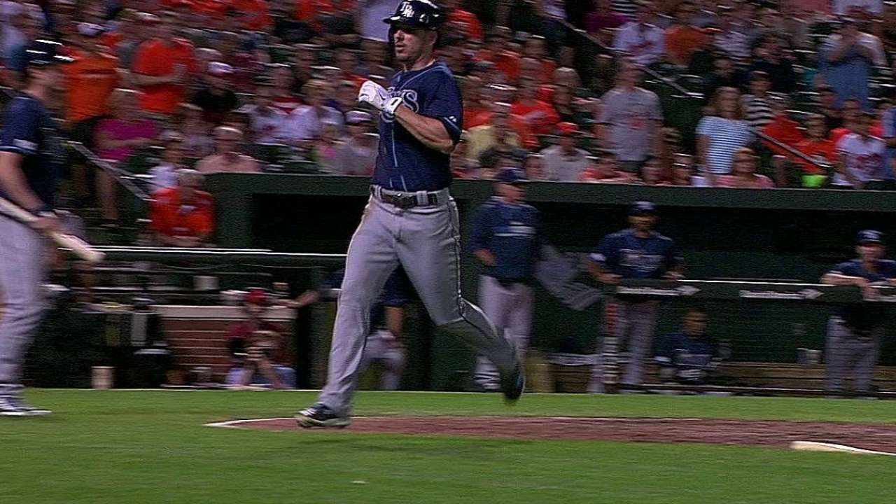 Rays dejaron escapar la ventaja dos veces vs. Orioles
