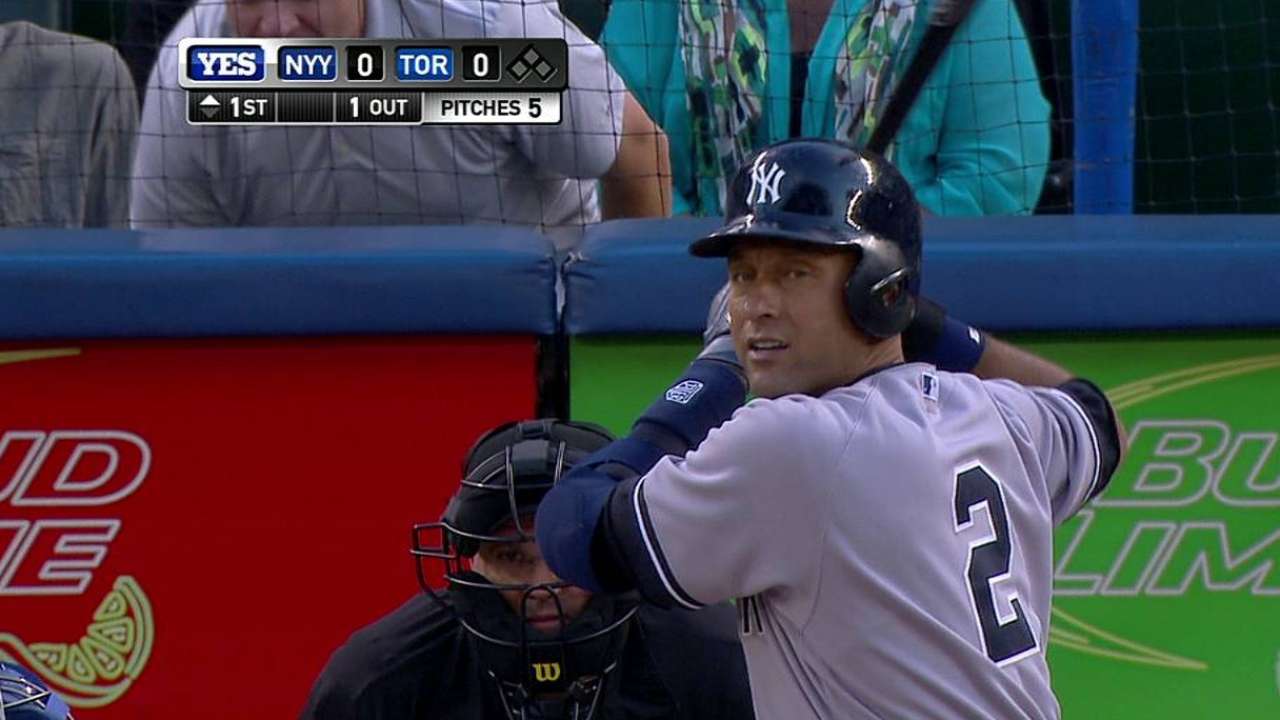 Jeter expresses love for the city of Toronto