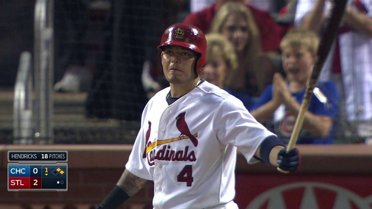 Yadi thrilled to make long-awaited return