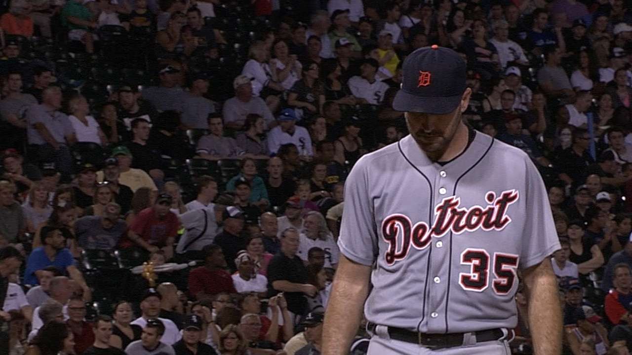 Verlander brilla y Tigres vencen a Medias Blancas
