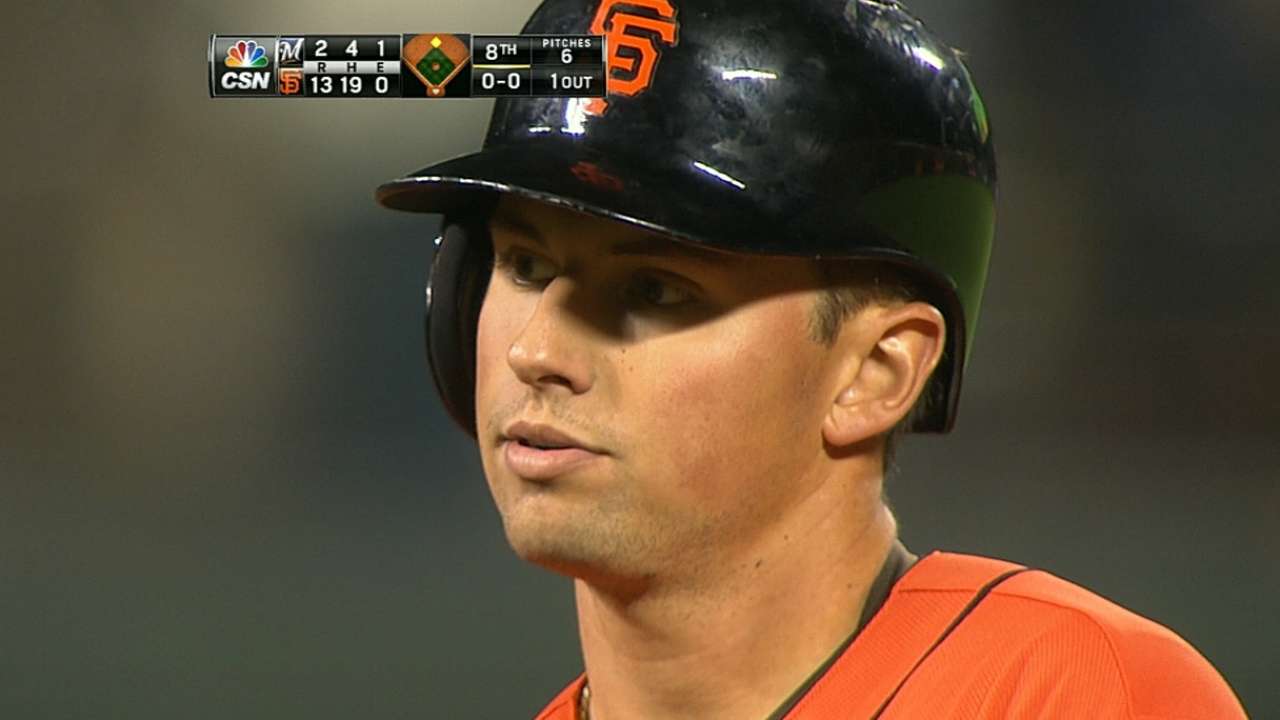 Panik's production giving lift to Giants' offense