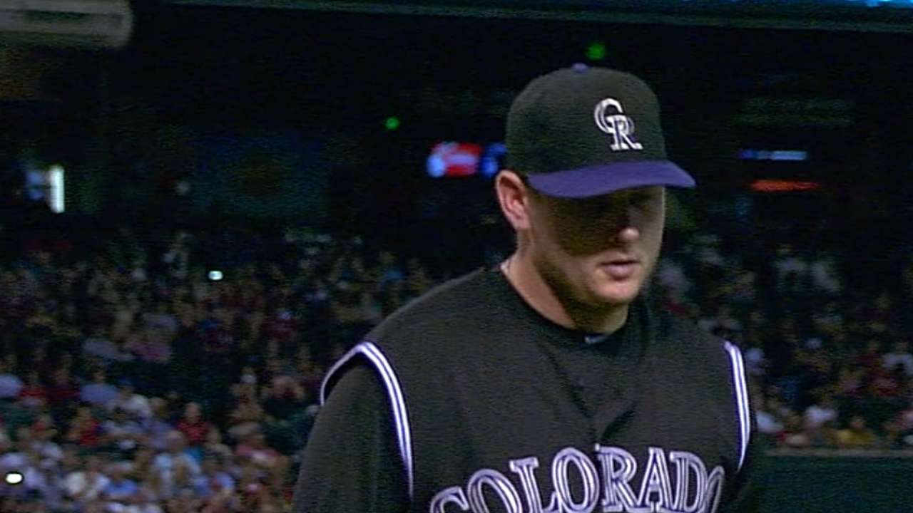 Matzek wins duel as Rockies blank D-backs