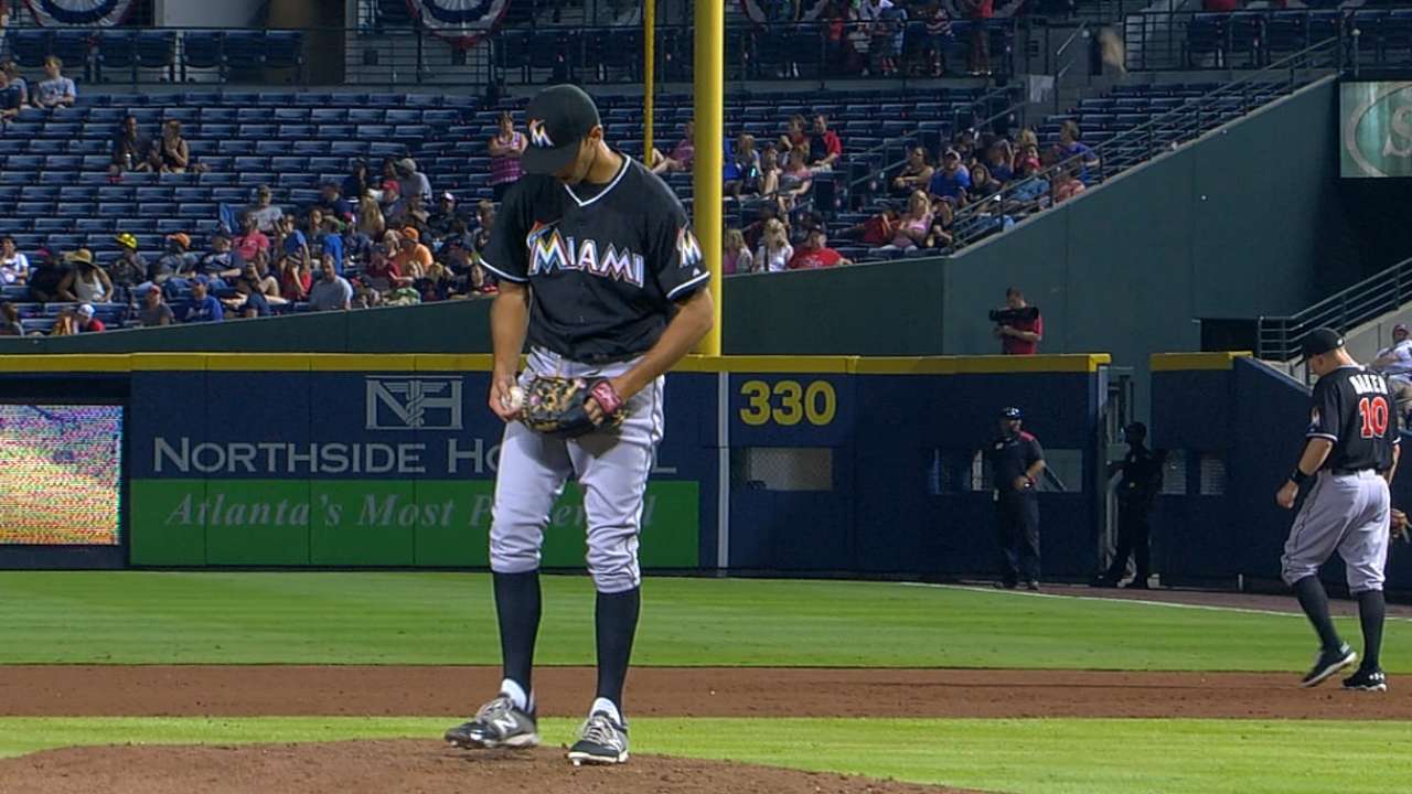 Cishek strikes out the side