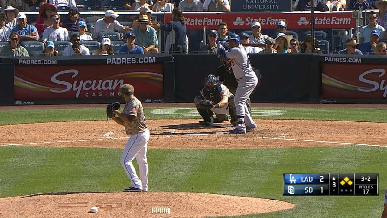 Ryu, L.A. dominaron para frenar las escobas en S.D.
