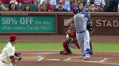 Soler makes highly anticipated Wrigley debut