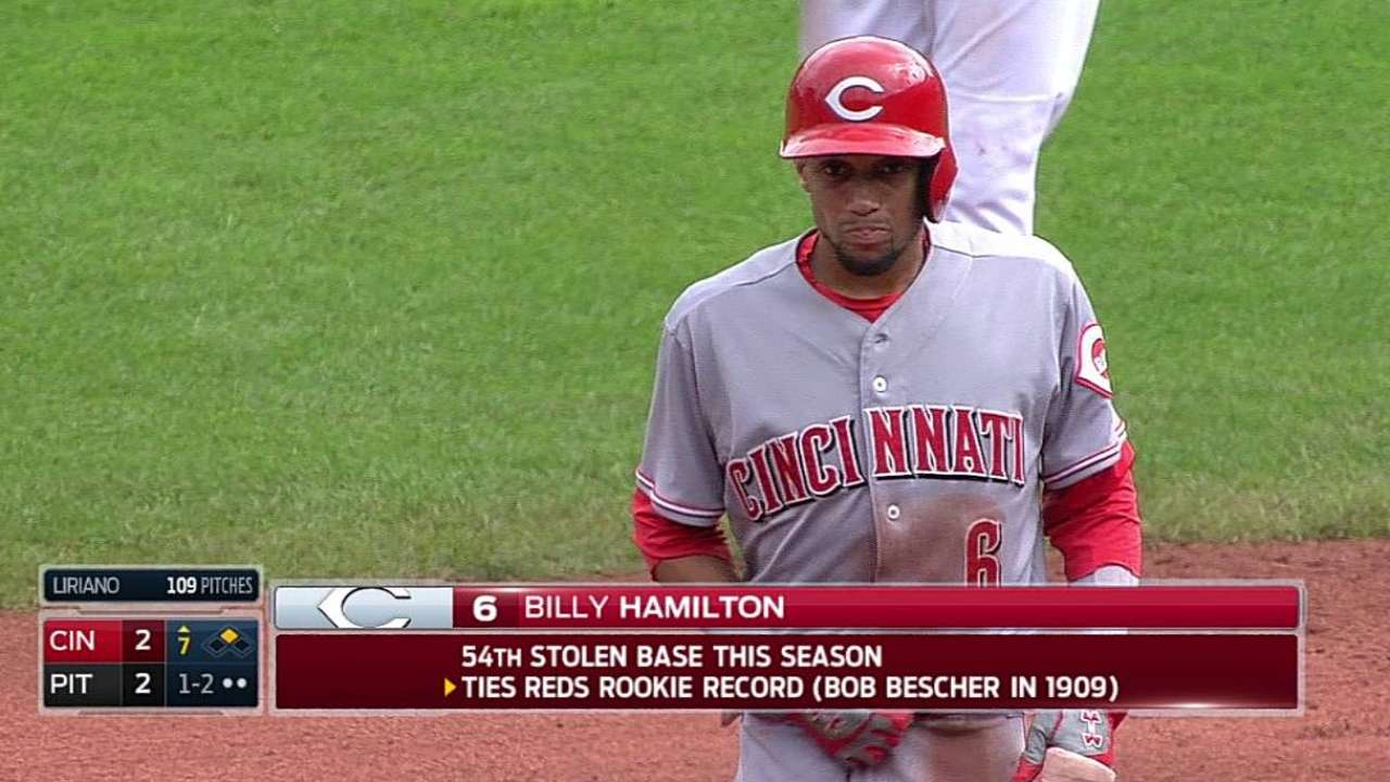 Dynamic Hamilton making dash at Reds history