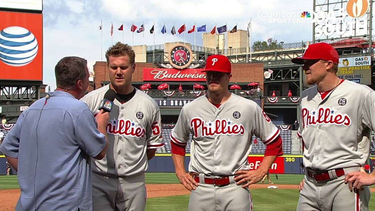 Phils 'pen shows glimpse of future in finishing no-no