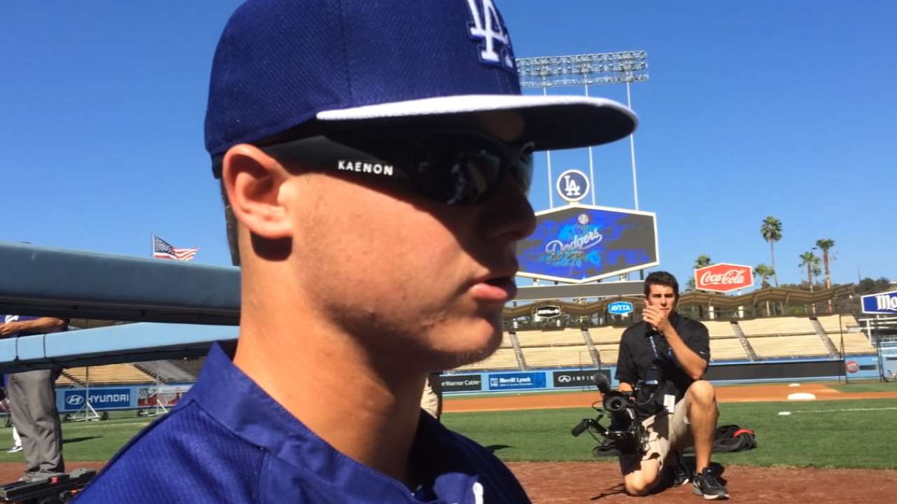 Pederson reflects on MLB debut
