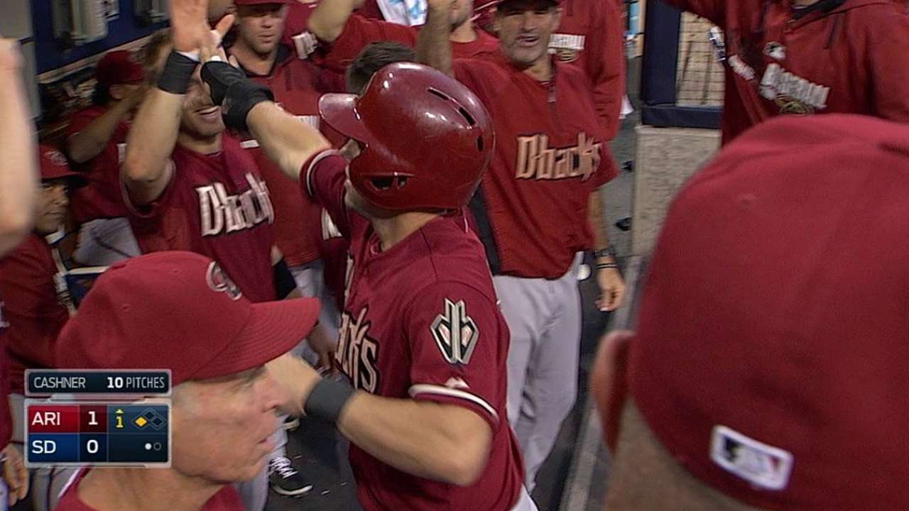 Peralta lució al bate y los D-backs ganaron en S.D.