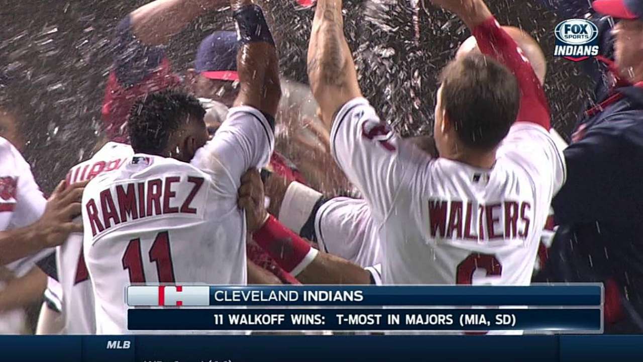 David Murphy define triunfo de Indios en la 10ma