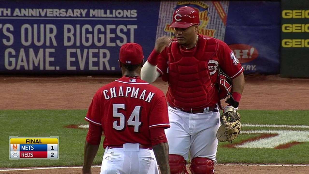 Cueto maniató a los Mets y ganaron los Rojos