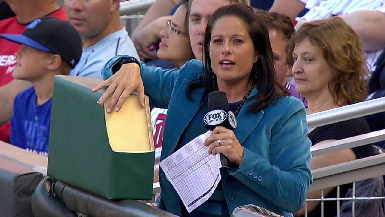 Schafer resting bruised ribs after leaping grab