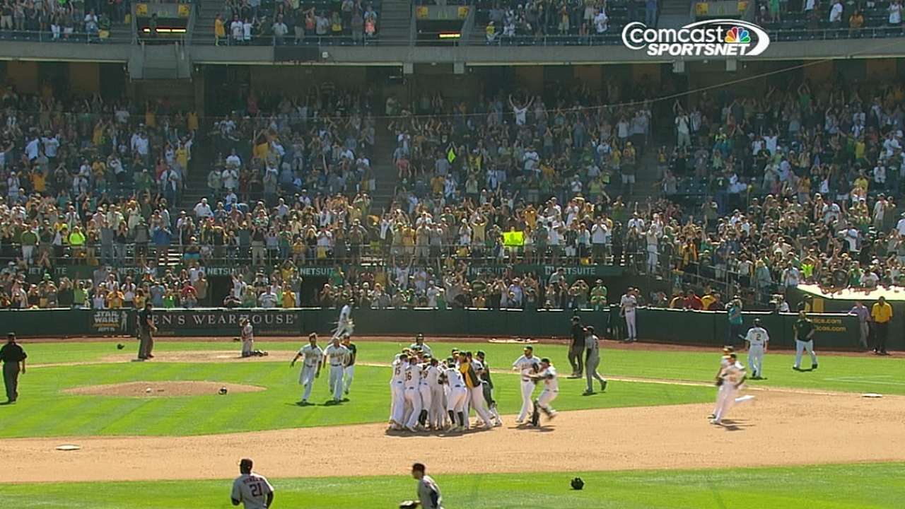 Potential A's playoff tickets available Sept. 15