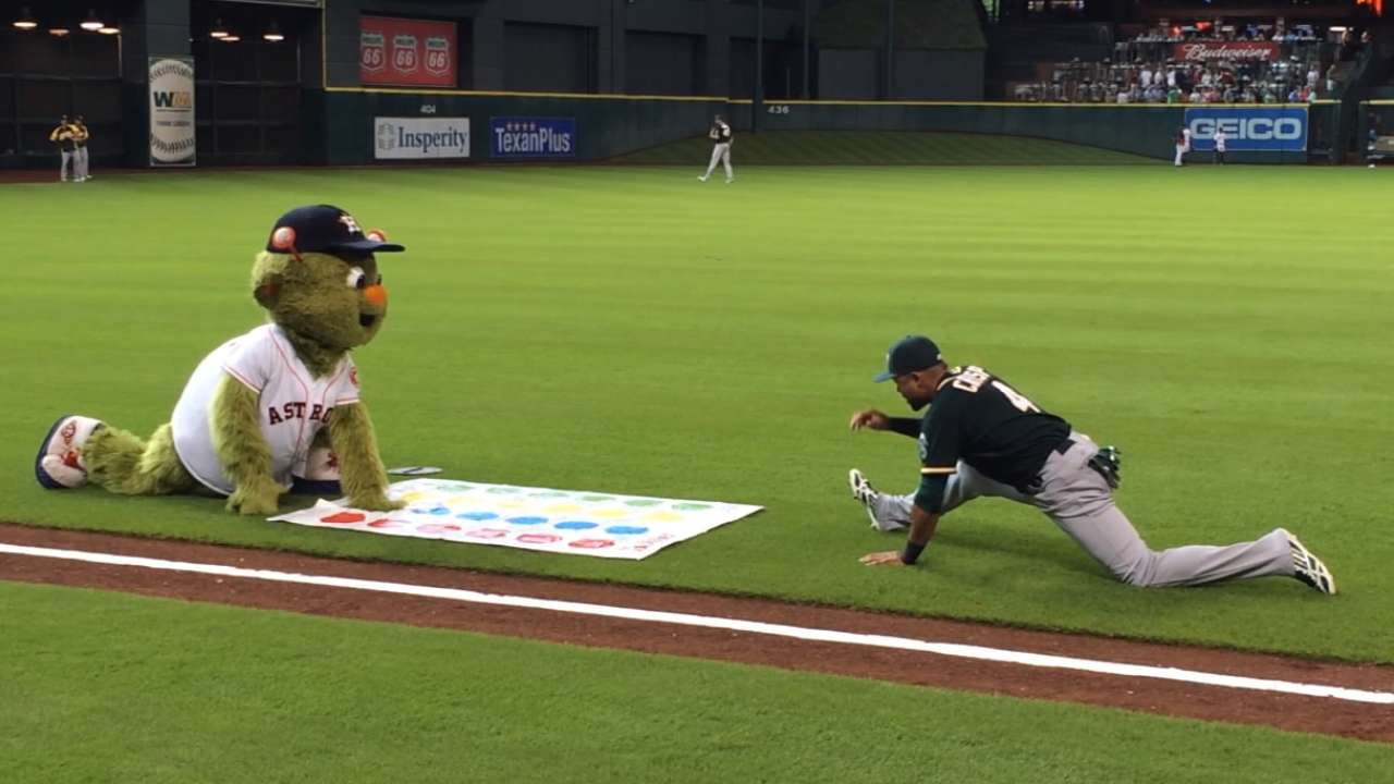 Orbit will join MLB All-Stars for Japan Series