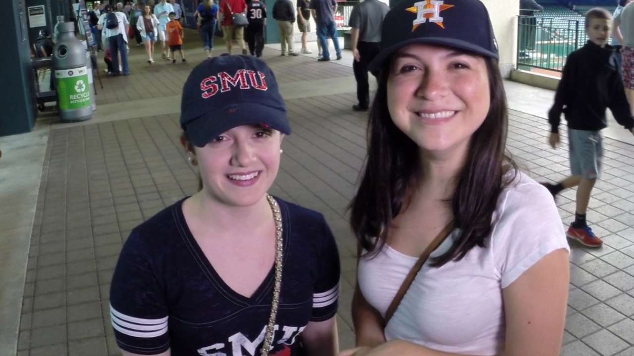 Longtime pals play for 'Bucks' at Astros tilt